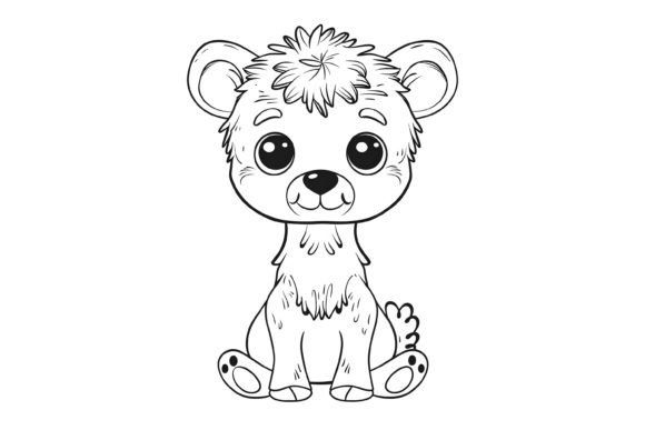 Download Cute Fuzzy Friends Animals Coloring Page - Premium Resources