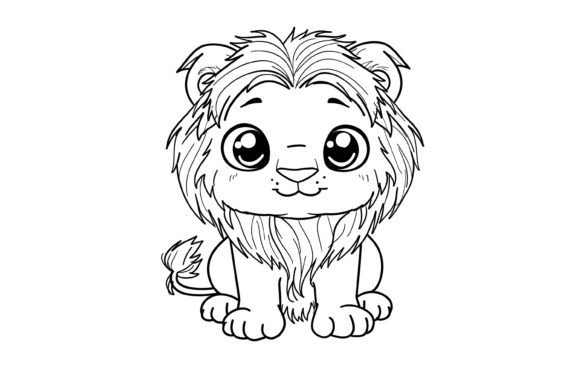 Download Cute Fuzzy Friends Animals Coloring Page - Premium Resources