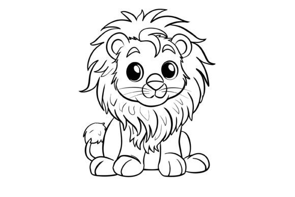 Download Cute Fuzzy Friends Animals Coloring Page - Premium Resources
